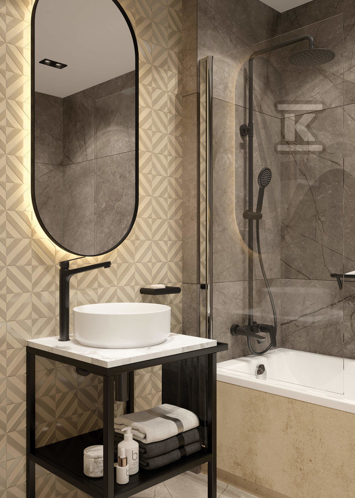 Сифон для раковини круглий, nero - NHC_B31K